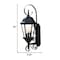 Homeroots Three Light Matte Black Swing Arm Lantern Wall Light 398393 - alternate 5