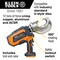 Klein Tools Battery-Operated 12-Ton Crimper with Case BAT20-12T165 - alternate 12