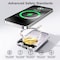 Alpha Digital Magnet Power Bank- 10,000mAh, 3 Cables, Wireless Charging - White ZL329-WT - alternate 7