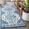 Jonathan Y Bohemian FLAIR Boho Vintage Medallion Cream/Blue 2 ft. x 10 ft. Runner Rug BMF106B-210 - alternate 1