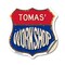 Signmission Tomas's Workshop, 18 Inch X 18 Inch, Vinyl Decal SHI-D-18-489-TOMAS - alternate 1