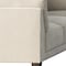 Homeroots Beige Canvas L Shaped Four Piece Sofa and Chaise Sectional With Toss Pillows 674611 - alternate 7