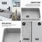Vigo Cadman Concreto Stone Rectangular Fluted Bathroom Vessel Sink VG04074 - alternate 6