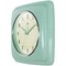 Infinity Instruments Square Retro Wall Clock, Pastel Green, 9.25 in 13228PG-4103 - alternate 7