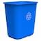 Storex 7 Gallon Recycle Basket, Blue 00714U06C - alternate 6
