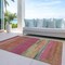 Homeroots 9' X 12' Blush Abstract Washable Indoor Outdoor Area Rug 608635 - alternate 8