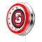 Holland Bar Stool Co North Carolina State University Double Neon 19" Clock Clk19NCarSt - alternate 6