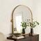 Homeroots 36" Gold Arch Metal Framed Standing Mirror 565106 - alternate 9