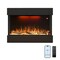 Edendirect 42 in. 5120BTU Wall Mount Electric Fireplace, 750W/1500W, Heat 400 sq. ft, Blower Heat, Remote ZR-TS42ZS - alternate 1