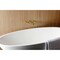 Kingston Brass Two-Handle Wall Mount Tub Faucet, Brushed Brass KS5027NX - alternate 3