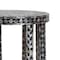 Bali & Pari Elara Coastal Black and White Mother of Pearl Capiz Shell End Table 252-13985-ZORO - alternate 9
