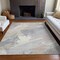 Homeroots 3' X 5' Ivory And Gray Abstract Washable Indoor Outdoor Area Rug 611228 - alternate 8