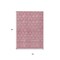 Homeroots 5' X 8' Pink And Purple Geometric Washable Indoor Outdoor Area Rug 613567 - alternate 9