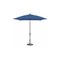 Treasure Garden 7.5 ft Square Patio Umbella, aluminum, fiberglass ribs, outdoor, Milano Cobalt Stripe UM847SQ-09 56080 Milano Cobalt Stripe - alternate 1