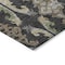 Homeroots 5' X 8' Black Green And Brown Floral Washable Indoor Outdoor Area Rug 605272 - alternate 5