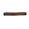 Homeroots 60in Brown Solid Wood Solid Wood Live Edge Dining Bench 636207 - alternate 5
