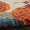 Homeroots 8' Ivory Orange And Blue Floral Indoor Outdoor Runner Rug 548047 - alternate 8