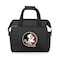 Picnic Time Family Of Brands NCAA Florida State Seminoles On The Go Lunch Bag Cooler - Soft Cooler Lunch Box, Black 510-00-179-174-0 - alternate 1