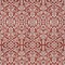Homeroots 5' X 8' Red And Ivory Damask Washable Indoor Outdoor Area Rug 595188 - alternate 7
