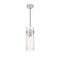 Z-Lite Fontaine 1 Light Pendant, Brushed Nickel/Clear Water, 5.75 In W x 15 In H 7002P5-BN - alternate 5