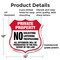 Signmission Private Property Shield Sign No Soliciti, 12 Inch X 12 Inch, Plastic Sign SHI-P-12-451 - alternate 5