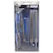 Vulcan File Set, 6-Piece, Blade: Steel Handle: PP + TPR, Blue & Black Handle JL-FS-6PCS-2 - alternate 3