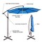 Villacera 10-Foot Offset Outdoor Patio Umbrella, Blue 83-OUT5411 - alternate 12