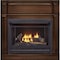 Bluegrass Living Vent Free Natural Gas Fireplace System, 26,000 BTU, Remote Control, Gingerbread Finish B300RTN-3-G - alternate 4