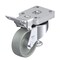 Blickle Swvl Plate Cstr, Nyln, 4", 505 lb., Trck Lck HRLK-POG 100G - alternate 1