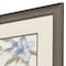 Homeroots Set Of Two Blue Flower Beauty Brown Framed Wall Art, 2PK 649323 - alternate 3