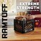 Ramtuff Milk Crates - Heavy Duty Stackable Storage w/ Reinforced Handles, 250 lb, Black, 2PK 606525 - alternate 8