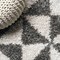 Jonathan Y Alcudia Geometric Shag Beige/Dark Gray 8 ft. x 10 ft. Area Rug SHG100A-8 - alternate 7