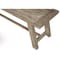 Homeroots 60" Natural Distressed Solid Wood Dining Bench 524061 - alternate 14
