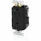Leviton Lev-Lok GFCI 15A HG/PI Black MGFN1-HGE - alternate 1