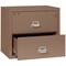 Fireking 2 Drawer, 1 Hr Fire & Impact Rated, 31" Wide Lateral Tan 2-3122-CTN - alternate 4