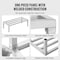 Vevor Aluminum Dunnage Rack Stationary Dunnage Rack 24" x 14" x 8" Storage Rack JC-ADR-14248-ASB - alternate 7