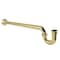 Kingston Brass 1-1/2 in. P-Trap with Bell Flange, 24 in. Length, 18 Gauge, Polished Brass CC7122 - alternate 1