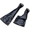 North 30 Mil, 8" Port Ambidextrous Butyl Glovebox Glove, 32" 272363 - alternate 1