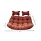 Leisuremod 2-Person Hanging Egg Chair Cushion, Weather-Resistant, Headrest & Zippered Cover ES52C-CHR - alternate 8