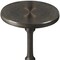 Homeroots 24" Bronze Metal Round Pedestal End Table 634875 - alternate 7