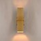 Vaxcel Lavage, 14 in H, Gold Outdoor Wall Sconce, 2-Light, Up-Down Light Fixture T0824 - alternate 8
