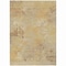 Homeroots 8' X 10' Tan And Beige Abstract Washable Indoor Outdoor Area Rug 630894 - alternate 9