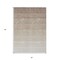 Homeroots 5' X 8' Beige And Ivory Ombre Washable Indoor Outdoor Area Rug 595782 - alternate 8