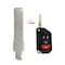 Aks Keys 2018 - 2021 Jeep Emergency Key - SIP22 BL-JEEP-01 - alternate 1