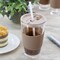 Mr. Coffee Sip Savvy 4 Piece 15 Ounce Silicone Sleeve Glass Cup Set w/ Lid and Straw in Brown 750123590M - alternate 6