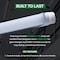 Beyond Led Technology LED T8 Tube, Watt 10W-22W, 3080Lm, CCT 3K-6500K, 4ft, Frosted Lens, Single and Double End Power, 25PK 157060 - alternate 8