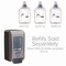 Purell FMX-20 Soap Push-Style Dispenser, 2,000 mL, 6.5 x 4.65 x 11.86, Graphite/Chrome, 6PK 5234-06 - alternate 12