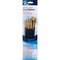 Princeton RealValue Brush Set, Gold Taklon Bristles, Short Handle Mixed Media Paintbrush, 5-Piece Set, 2PK PR9139 - alternate 3