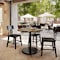 Flash Furniture Commercial 36" RD Natural HPL Tabletop with Black Table Height RD Base ST-RD36-NAT-TR24-GG - alternate 8
