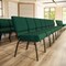 Flash Furniture 21"W Green Dot Fabric Church Chair w/ Basket, 4PK 4-FD-CH0221-4-GV-S0808-BAS-GG - alternate 10